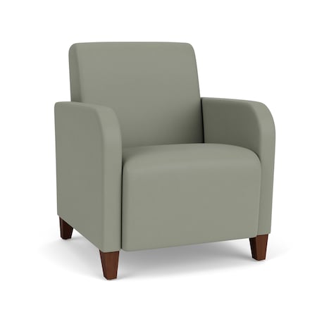 Lesro Siena Lounge Reception Guest Chair, 27 in W 29.5 in L 32.5 in H SN1101